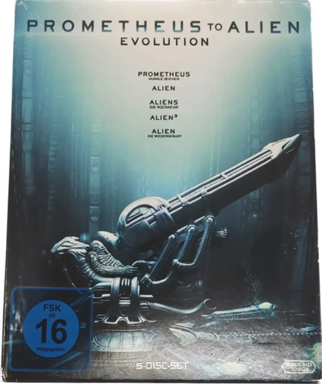 Blu-ray 5 Disc Prometheus to Alien Evolution alle 5 Teile – Bild 2