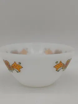 Vintage Salatschüssel mit Blumenmuster - Bild 2