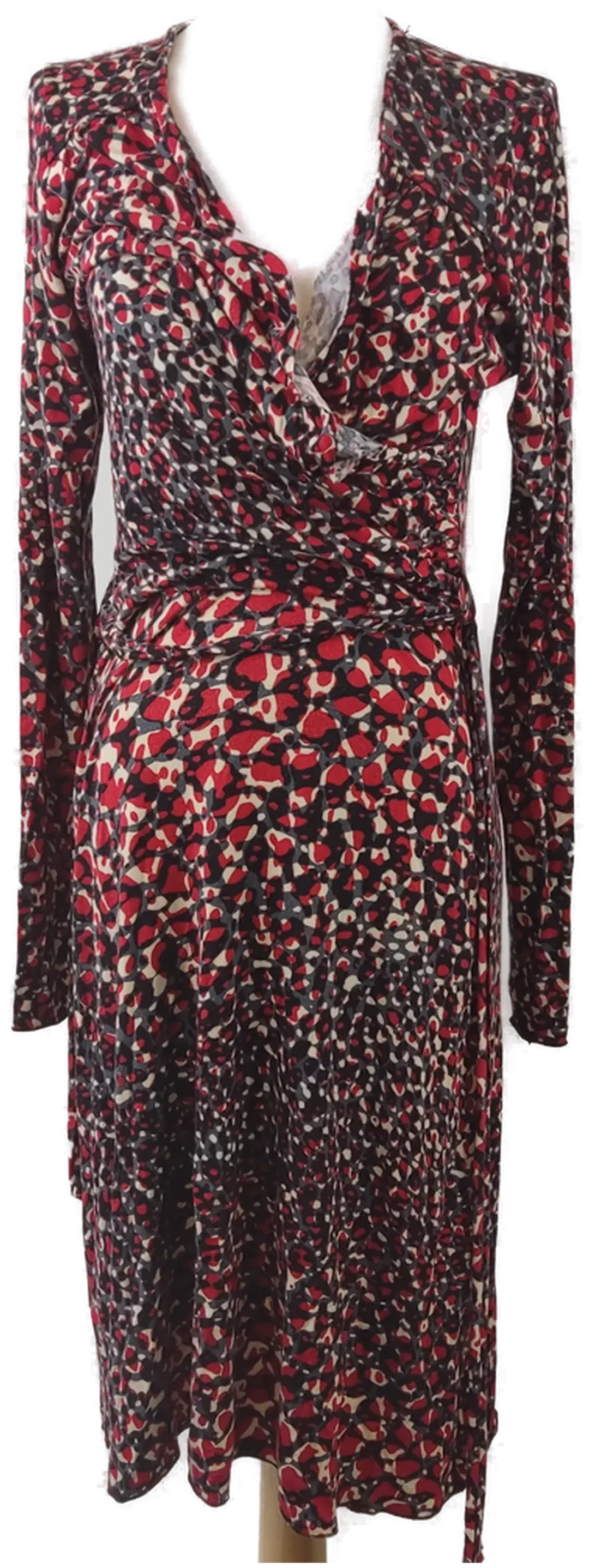 Yessica Damensommerkleid gepunket rot - M - Bild 4