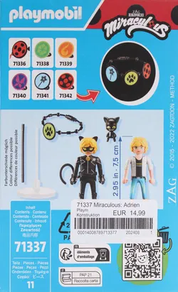 Playmobil Konvolut Figuren-Sets (ab 4 Jahre) – Engel & Teufel, Miraculous Adrien, Miraculous Marinette - Bild 3