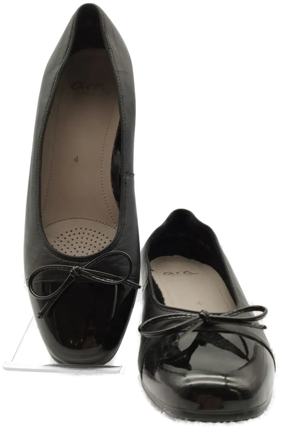 Schwarze Ara Ballerinas - Gr. 37 / Super Zustand - Bild 1