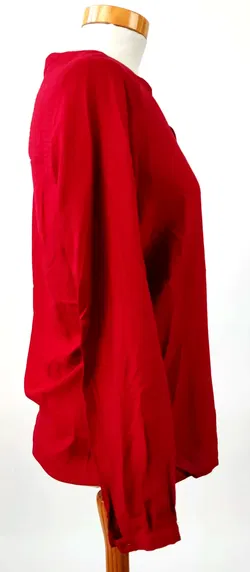 Garcia Jeans Damenbluse, rot - Gr. S - Bild 3