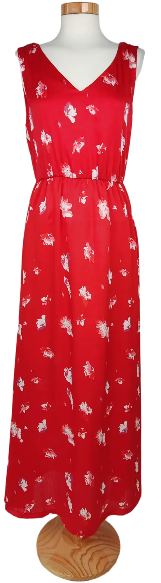 Only Damen Maxikleid, rot - Gr. 36 - Bild 1