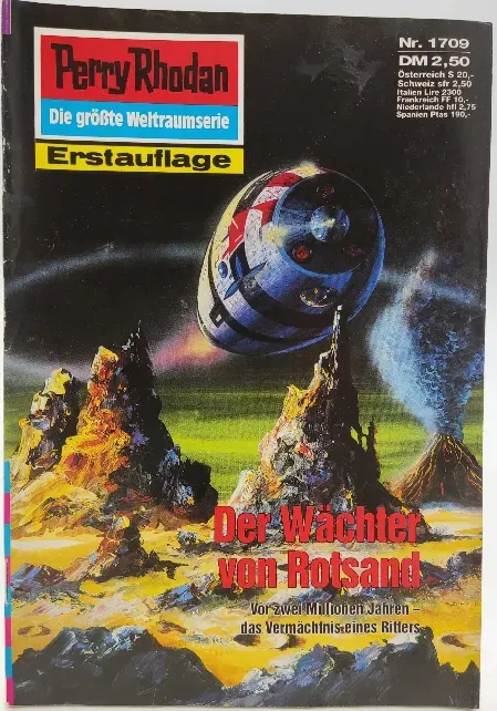 Romanheft Perry Rhodan Der Wächter von Rotsand Erstauflage Nr.1709 - Bild 1