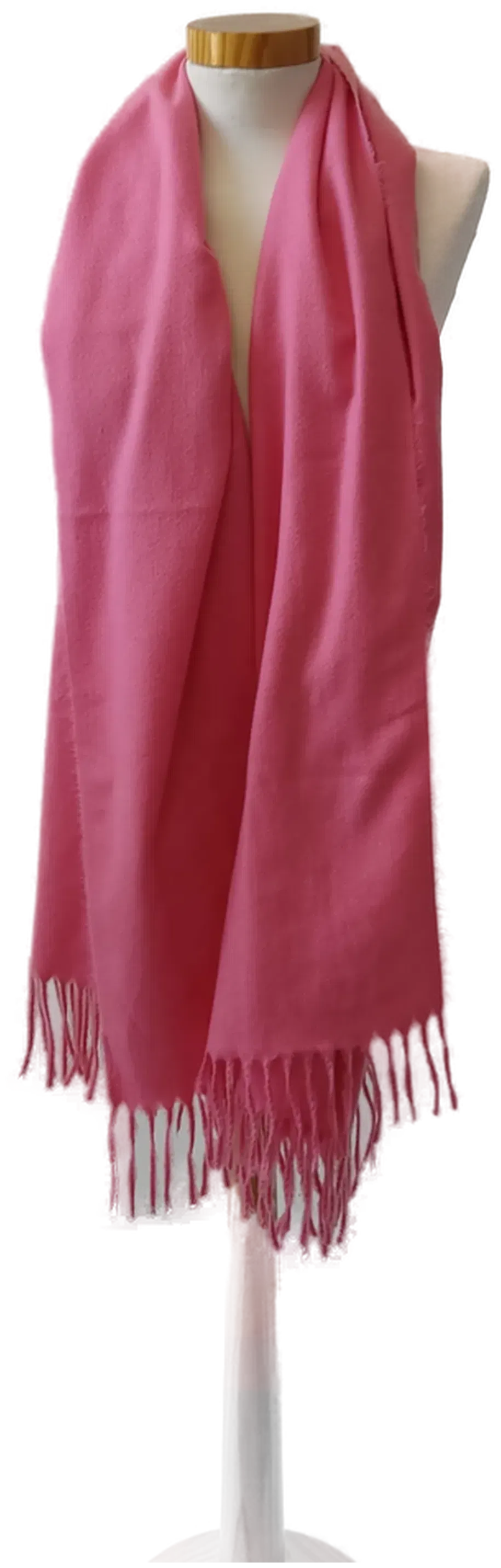 Damenschal pink  185 x 60 cm - Bild 1