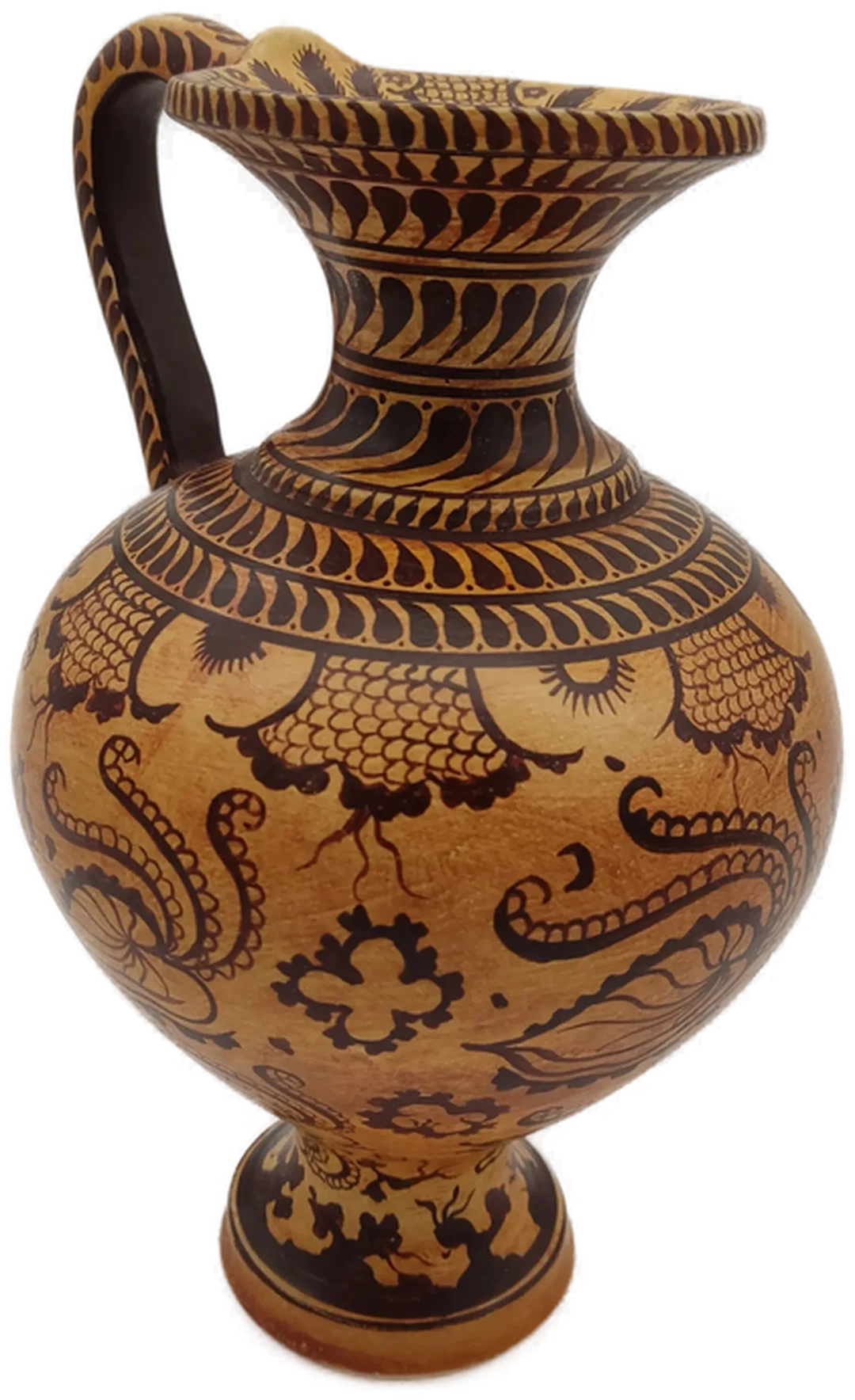 Griechische Vase / Amphore Rodos - signiert – Bild 2