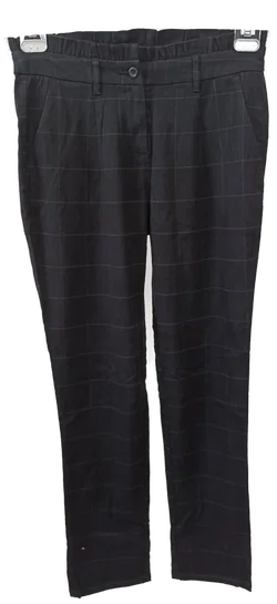 United Colors of Benetton Kinderhose schwarz gemustert Gr. 3XL - Bild 1