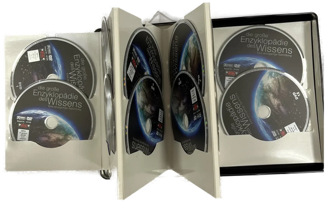 Die große Enzyklopädie des Wissens - Metallbox (12 DVDs) – Bild 3
