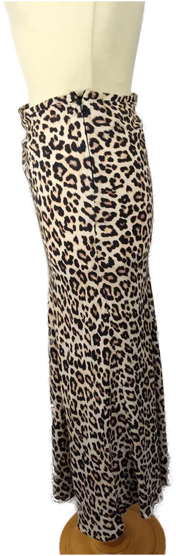 Damenrock H&M Animal Print Viskose | Sommerleicht - Bild 2