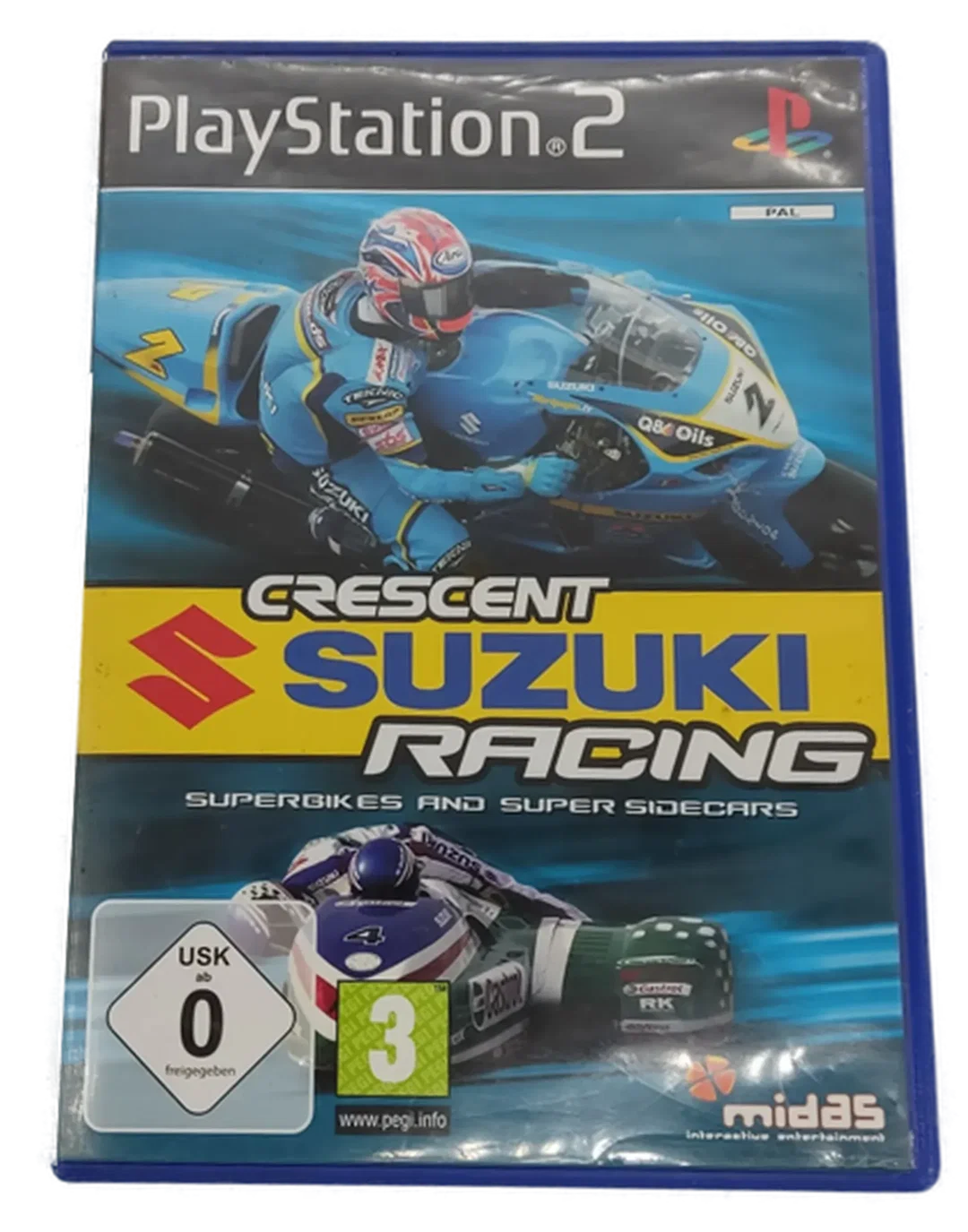 Playstation Sony PS2 Spiel Crescent Suzuki Racing – Bild 2
