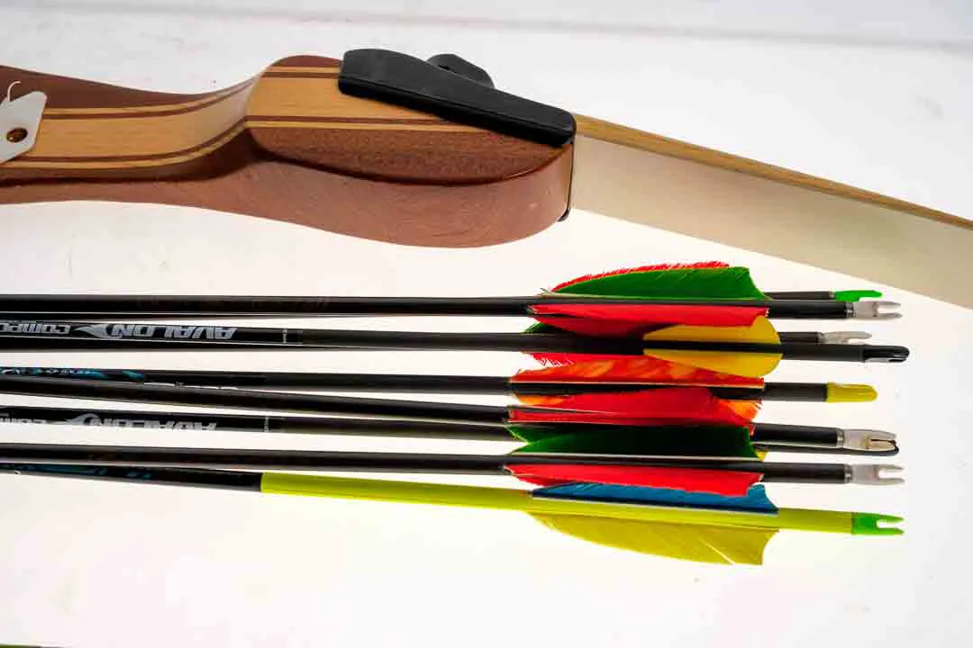 Ragim Black Flash Recurve Bogen Set mit Köcher & Pfeilen – Bild 6