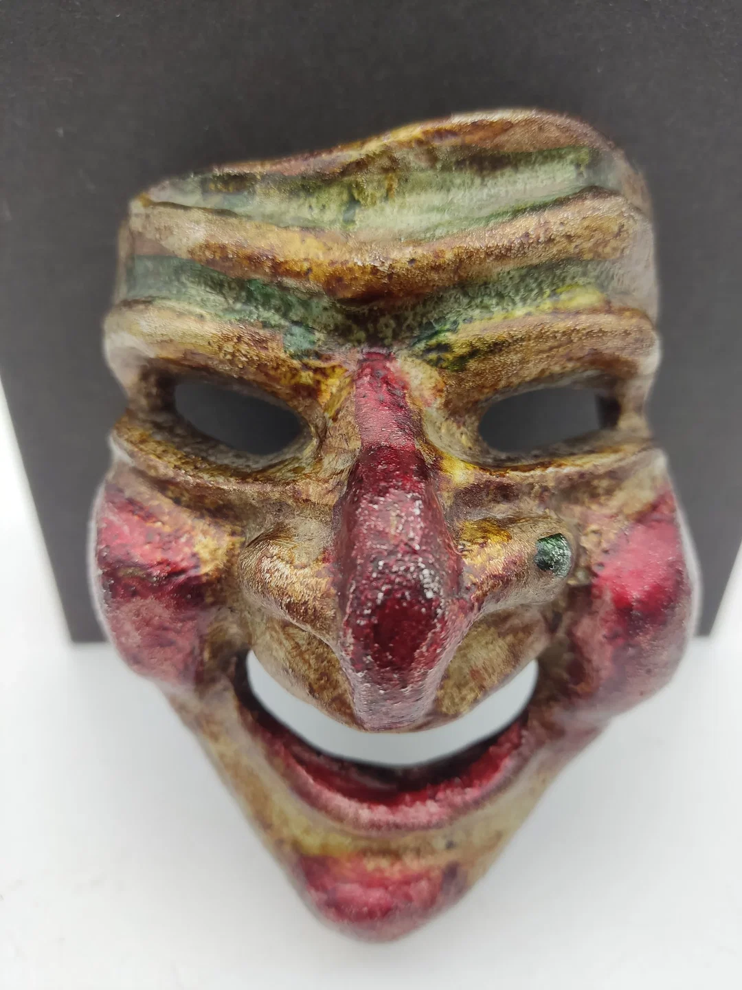 Kleine Metallmaske Wanddeko | Ethno-Charme - Bild 4