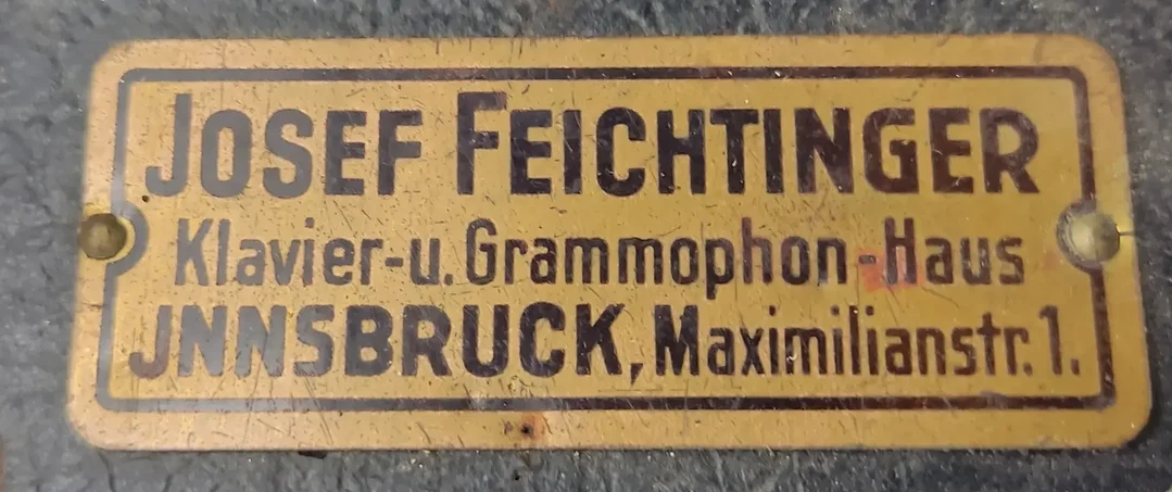 Josef Feichtinger Grammophon Ersatzteilträger – Bild 6