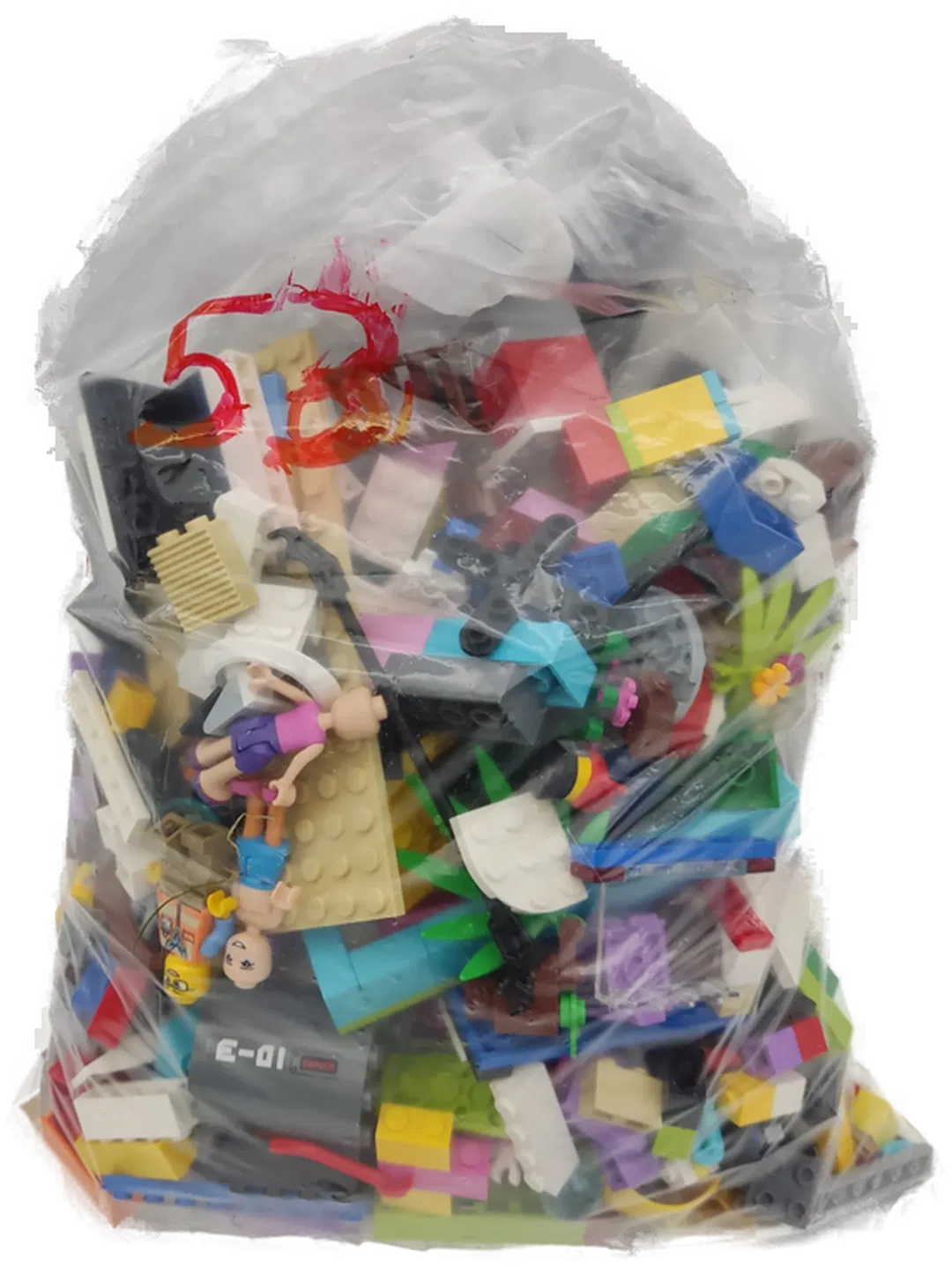 1 Kilo Lego Steine gemischt - Bild 4