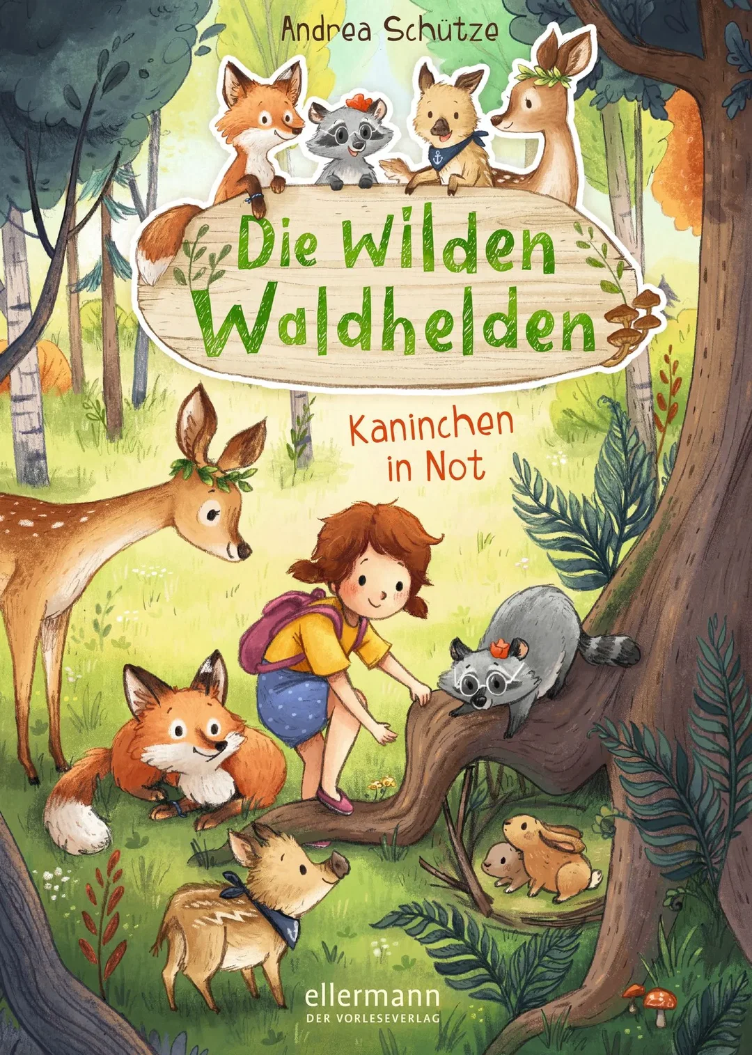 Die wilden Waldhelden. Kaninchen in Not - Andrea Schütze - Bild 1