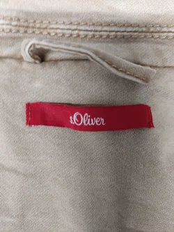 Damen Blazer s.Oliver Beige Gr.36 Mischfaser | Zeitloser Chic - Bild 3