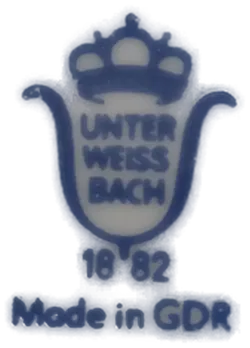 Unterweißbach Porzellanvase mit Floralem Design – Charmantes DDR-Stück - Bild 3