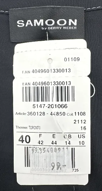 Samoon by Gerry Weber - Damenbluse - Gr. 40 – Bild 4