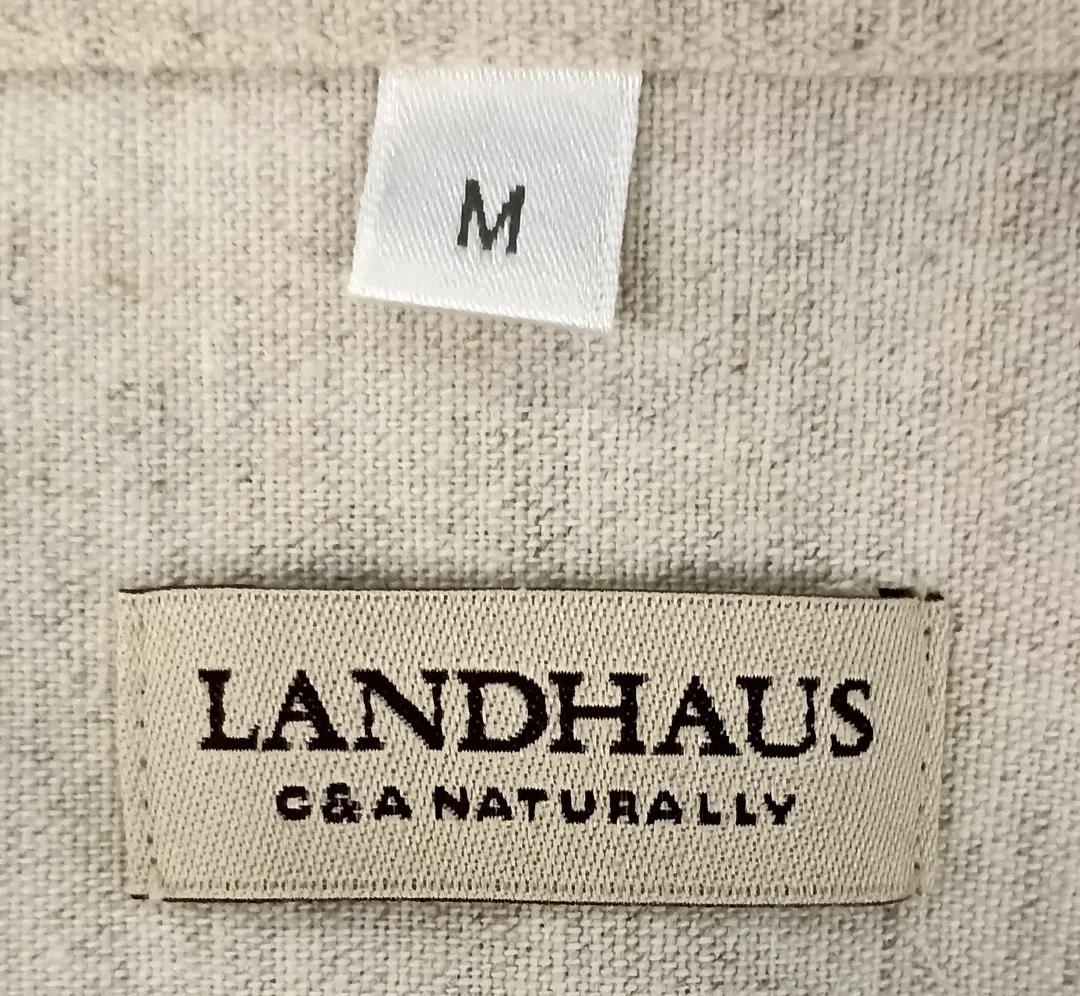 C&A Landhaus Naturally Herrenhemd beige Gr. M – Bild 3