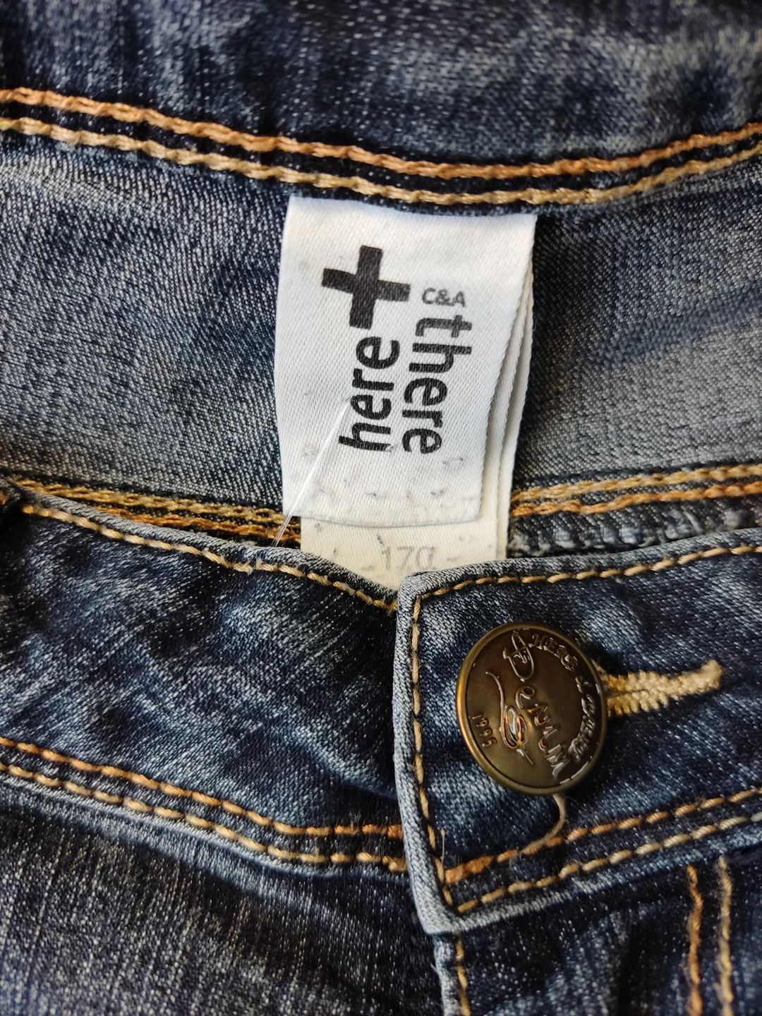 Here&There Jungen-Kinderjeans, blau - Gr. 170 – Bild 3