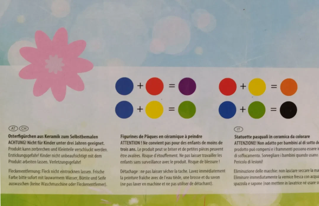 Oster-Malset Keramikfiguren Neuwertig | DIY-Osterfreude – Bild 2