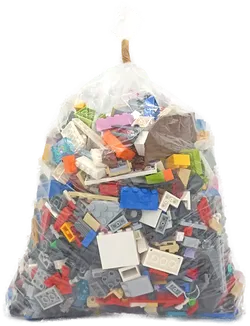 1,5 Kilo Lego Steine gemischt - Bild 2
