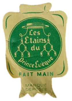 Les Etains Du Prince Eveque Zinn Lampe  - Bild 7