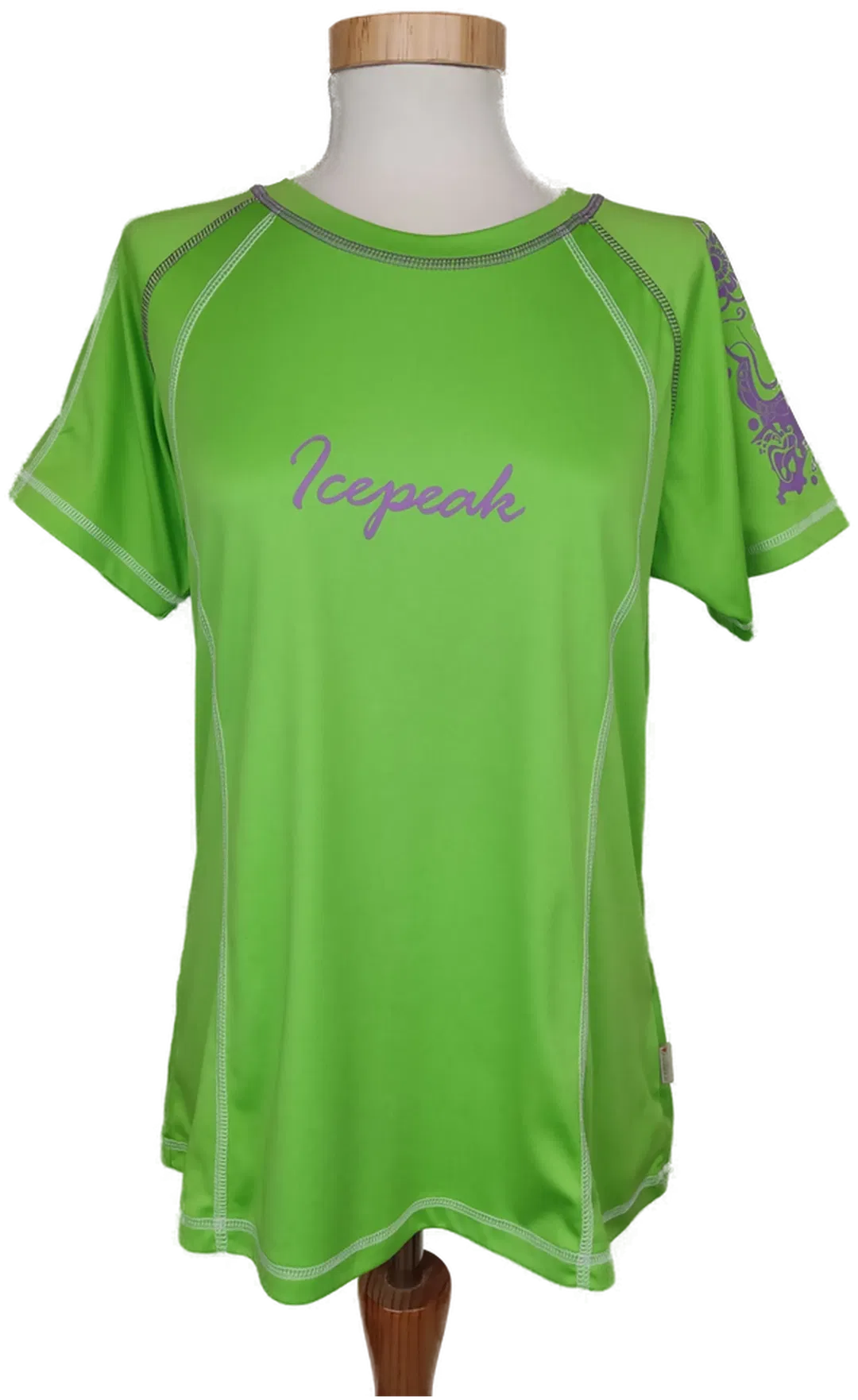 Icepeak Damen T-Shirt grün mit Druck - L/44 - Bild 4