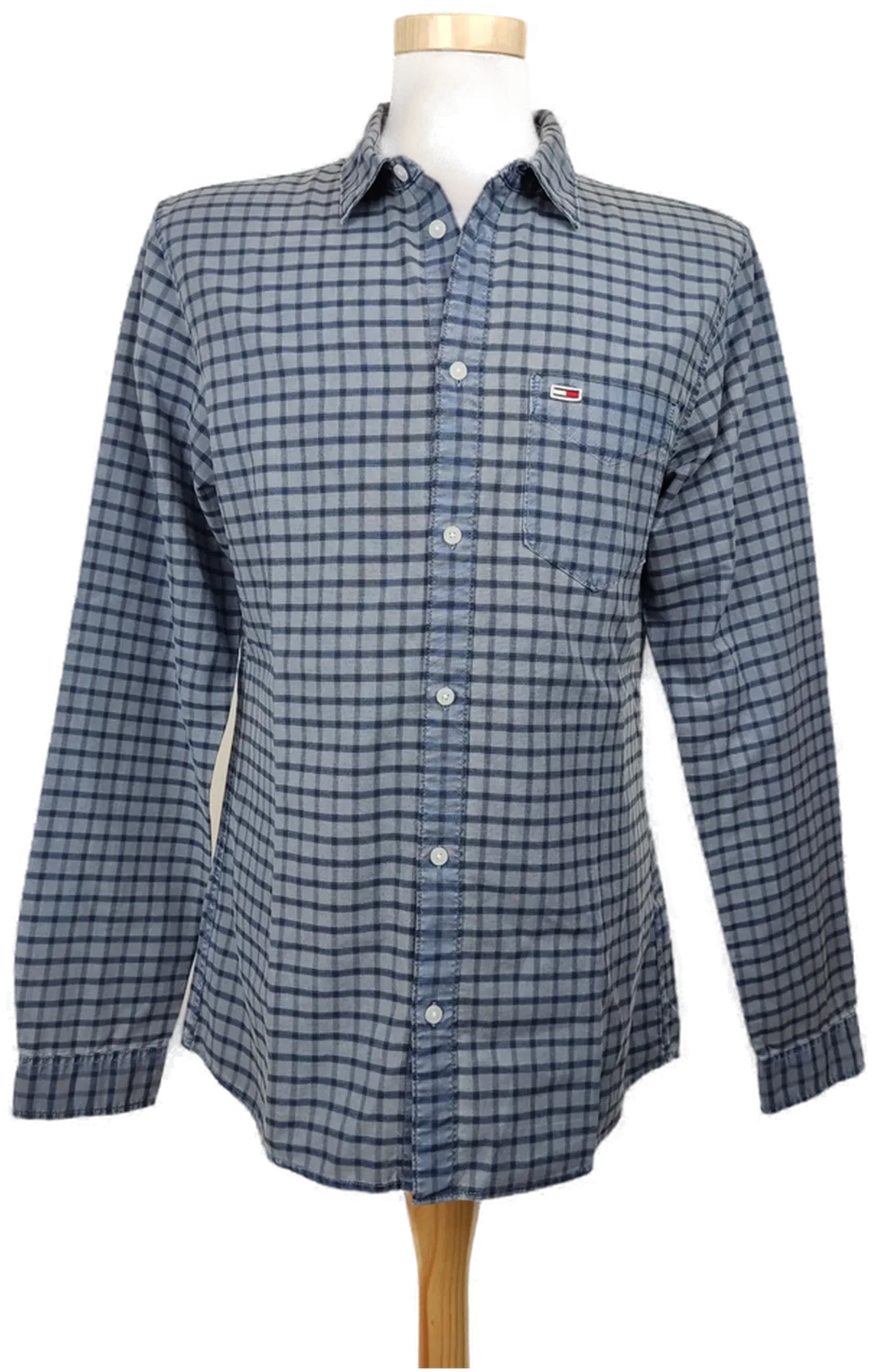 Tommy Hilfiger Herren Hemd blau Gr.M - Bild 1