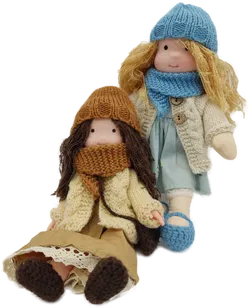 Waldorf Puppen Set (2 Stück) - Bild 1