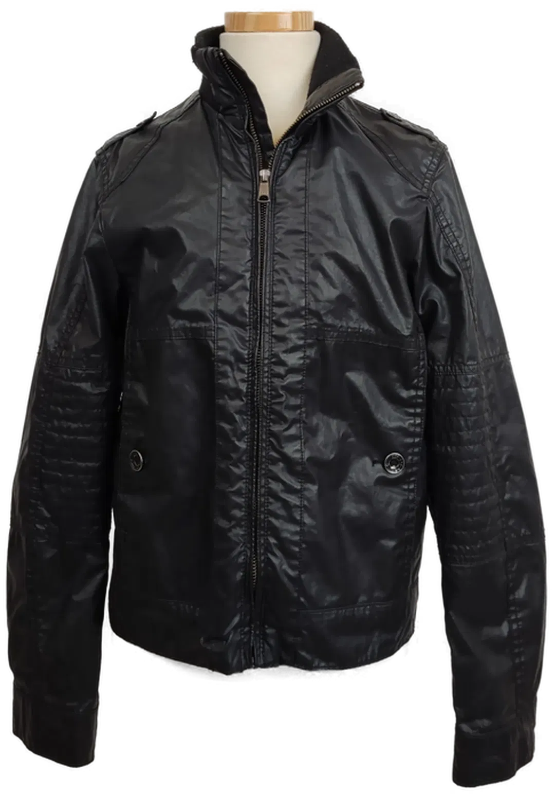 United colors of Benetton Kinder Jacke schwarz Gr. XL (10-11 Jahre) - Bild 3