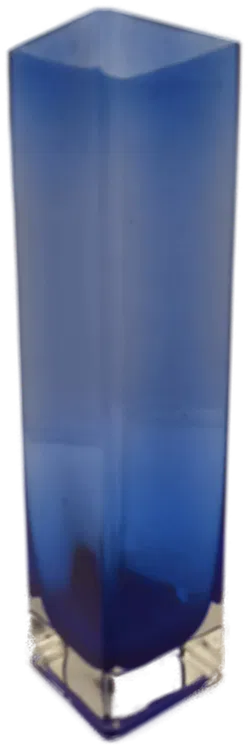 hohe Glasvase, dunkelblau, 30 cm - Bild 1