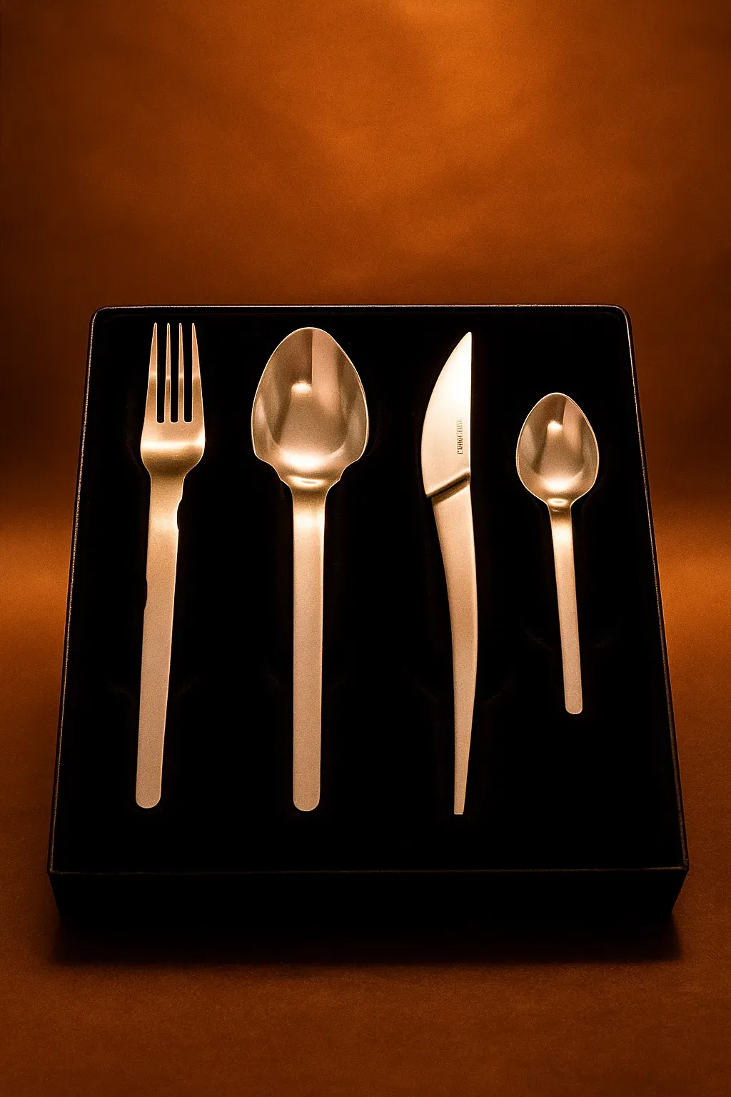 Besteckset Edelstahl 18/8, 20-teilig modern glänzend - Bild 4