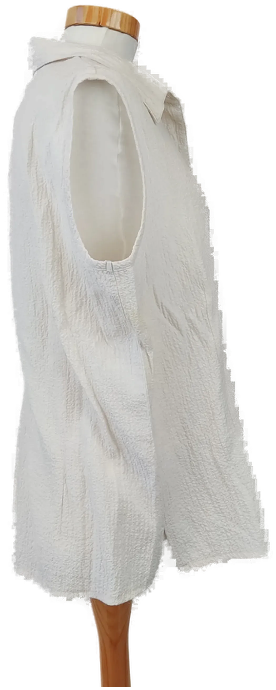 encadée Damenbluse ärmellos weiß - Gr. 42 – Bild 2