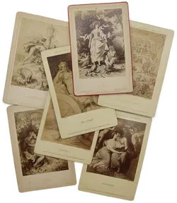 Konvolut Fotografien Verlag Friedrich Bruckmann München um 1900 - Bild 2