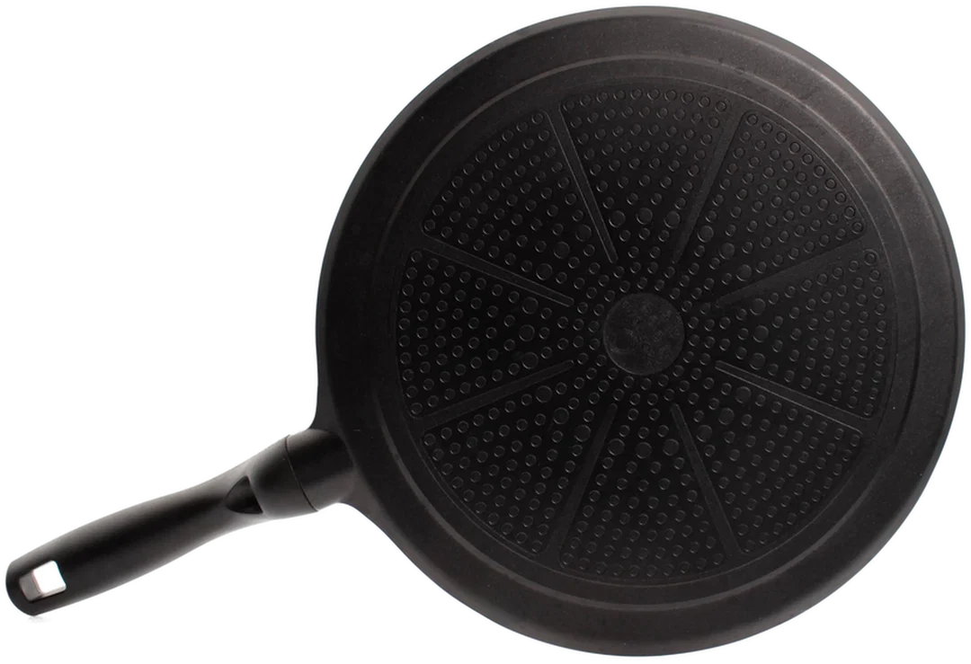 Antihaft Crêpe Pfanne von Crofton / Flache Tawa - Induktionsgeeignet - Perfekt für Pfannkuchen – Bild 4