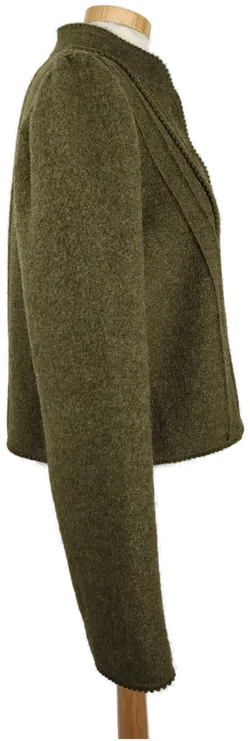 Huber Strickmoden Damen-Trachtenjacke grün - XXXL/46 - Bild 3