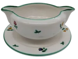 Gmundner Keramik Sauciere Streublumenapplikationen - Bild 3