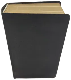 Buch Die Heilige Schrift, Bibel von 1973 schwarz mit Goldrand - Bild 4