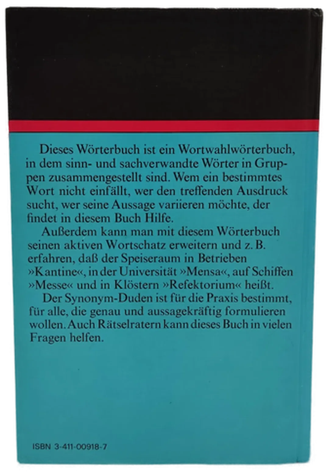 Buch Duden - Die sinn-und sachverwandten Wörter  – Bild 2