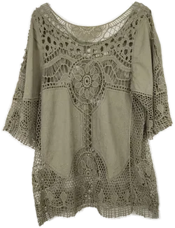 Damenbluse Sonstige M/38 Baumwolle | Einmaliges Einzelstück - Bild 2