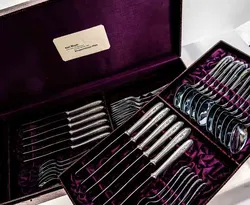 Karl Meyer Alpacca-Besteck 48-teilig mit Geschichte - Bild 2