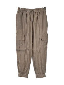 Zara Damen Hose, beige - M / 38