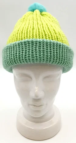 Handgestrickte Pudelmütze – Vorschau 2
