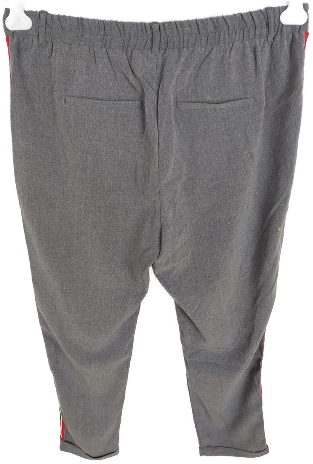 Hose Janina - Lang mit Gummizugbund, Grau, Größe 48 – Bild 4
