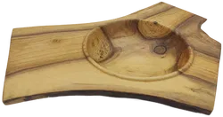 Snackschale - Nussholz gedrechselt - Bild 3