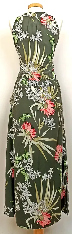 SA.HARA Midikleid mir floralem Muster Gr. 40 - Bild 2