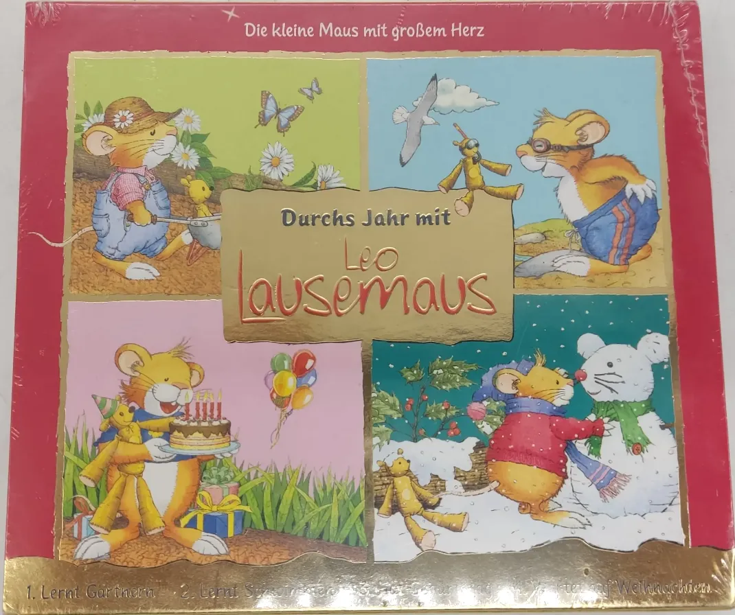 CD Kiddinx "Durchs Jahr mit Leo Lausemaus" Höhrbuch – Bild 3