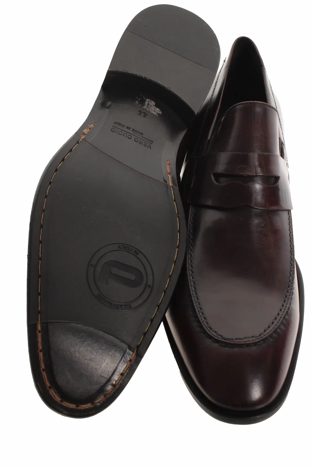 Vero Cuoio Herren Loafer – Echtleder, Made in Italy, Größe 44 – Bild 4