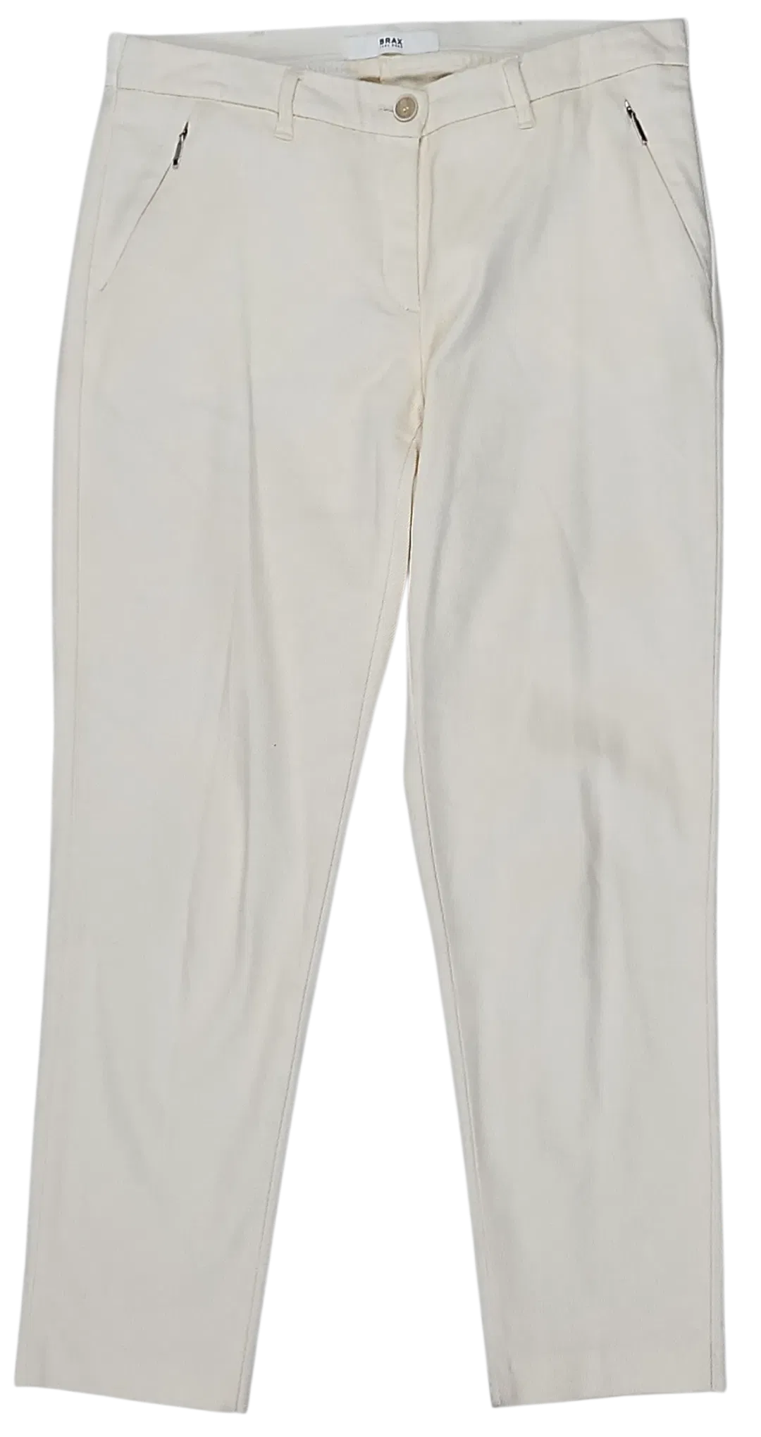 BRAX Style Maron Damen Hose, weiß - Gr. D 38 - Bild 1
